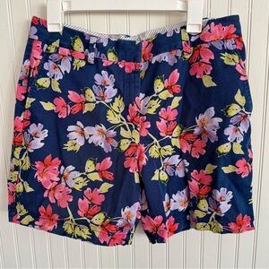 Lands End Floral Shorts Size 12